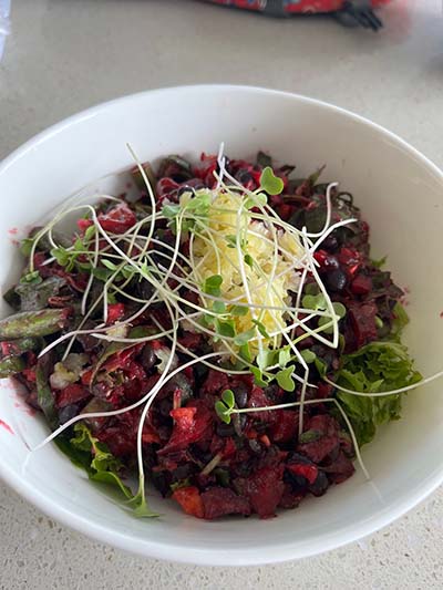 Chiropractic Porirua NZ Beet Root Salad