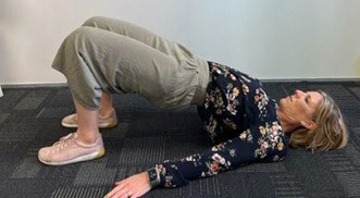 Chiropractic Porirua NZ Happy Hips Floor Stretch